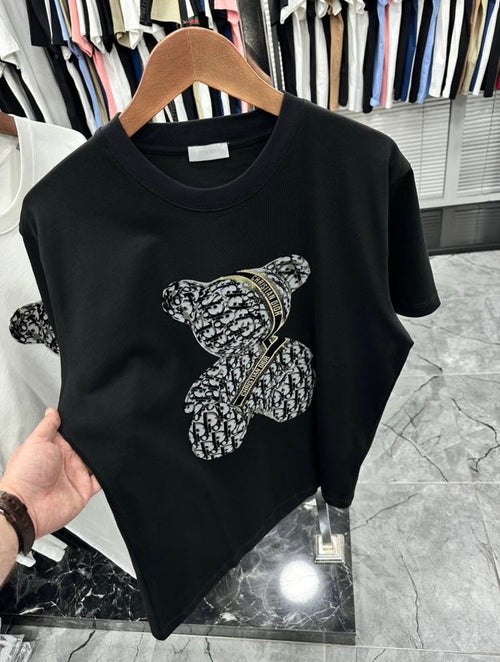 Camiseta Dior de Manga Corta para Hombre – Estilo Elegante